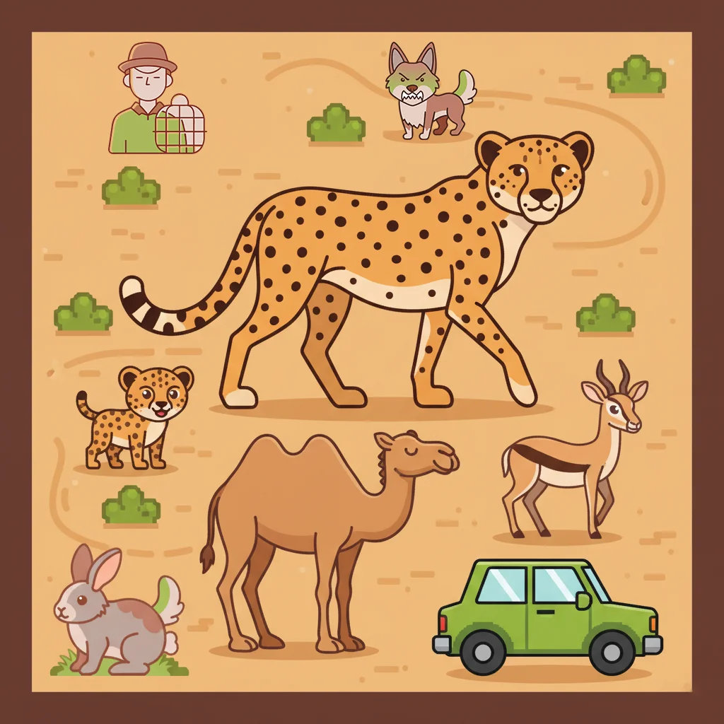 “Rescue the Asiatic Cheetah”: A Pioneering Game for Education and Conservation